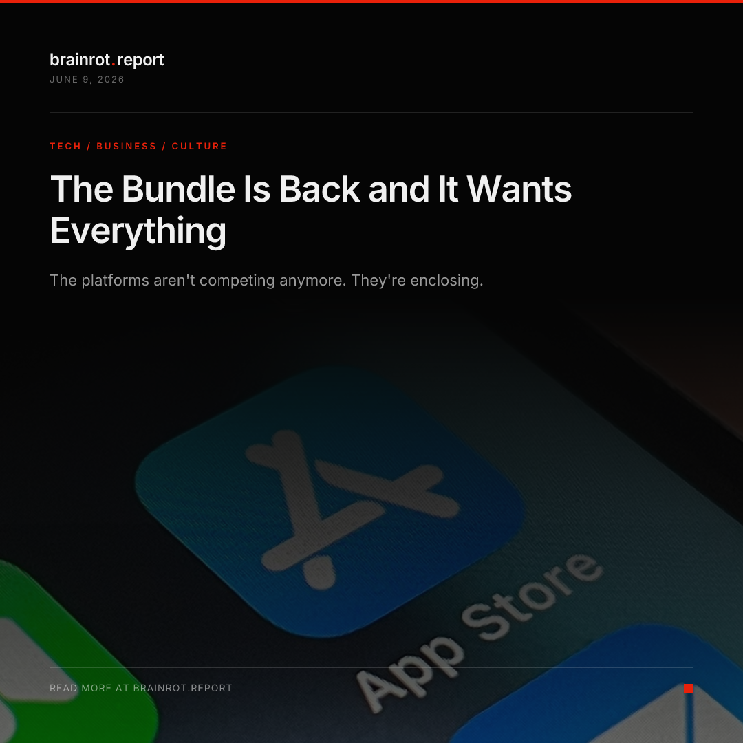 The Bundle Is Back and It Wants Everything